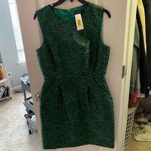 Green Tahari dress, size 8